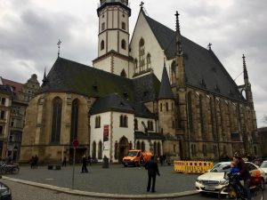 Thomaskirche in Leipzig, Germany